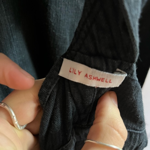 Lily Ashwell Striped Overalls Sm - Picture 3 of 4